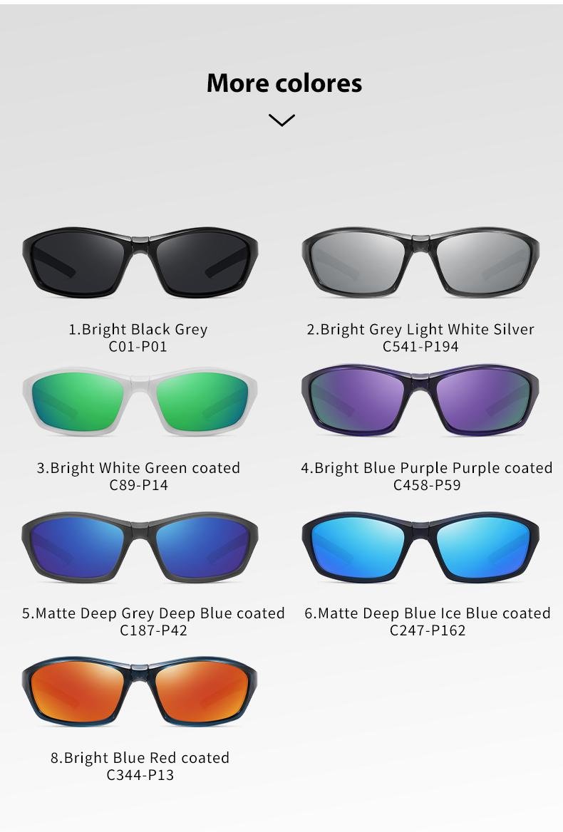 New outdoor sunglasses UV400 sports glasses sunglasses 5
