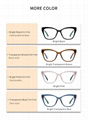 Cat eye fashion glasses women's anti-blue light glasses 5