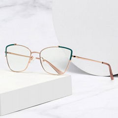 Cat Eye Square Optical Glasses Frame Customized Fashion Women's Glasses