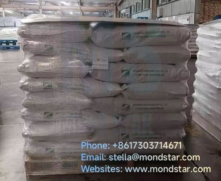 citric acid anhydrous  cas:77-92-9 3