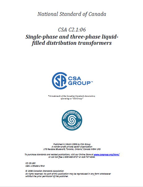 CSA標準中文版資料 3