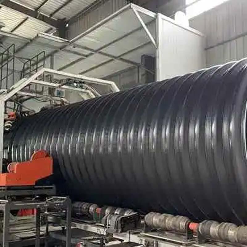 河南hdpe双壁波纹管厂家型号规格周口hdpe排水管 3