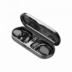 Ear Mounted Wireless Bluetooth Earphones 