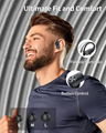 Earphone With Earhook TWS Earbuds LED Display Headphones Headset Microphone