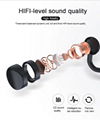 Mobile Handsfree Headband Headset Earphone Open Ear Bone Conduction Bluetooth