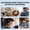 Wireless Headphones Noise Cancelling Headset ANC Earphone Headphone 5