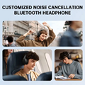 Wireless Headphones Noise Cancelling Headset ANC Earphone Headphone