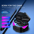 In Ear Headphone Low Latency Battery Power LCD Display True Wireless Gaming TWS 5