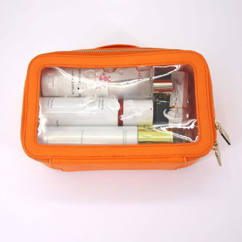 Clear Transparent Travel Waterproof Cosmetic Bag 3