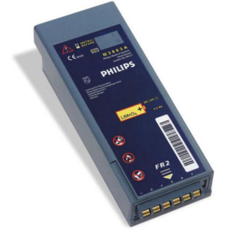 Original Philips M3863A LiMnO2 Battery Pack defibrillation battery