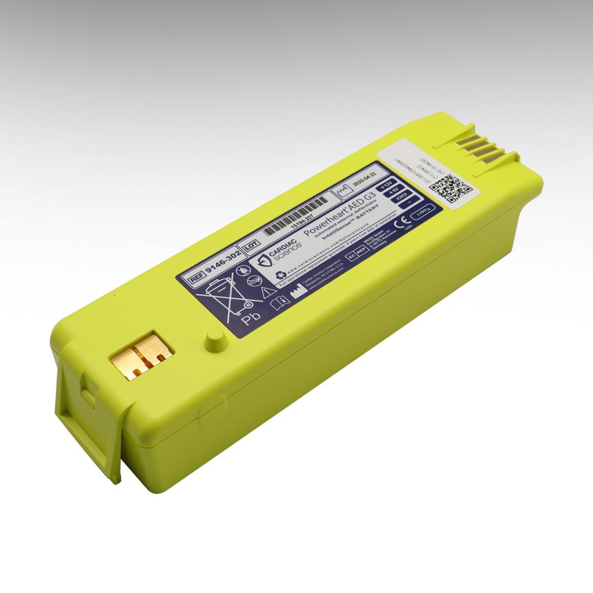 Cardiac Science REF 9146-302 AED G3 Automated external defibrillation battery 4