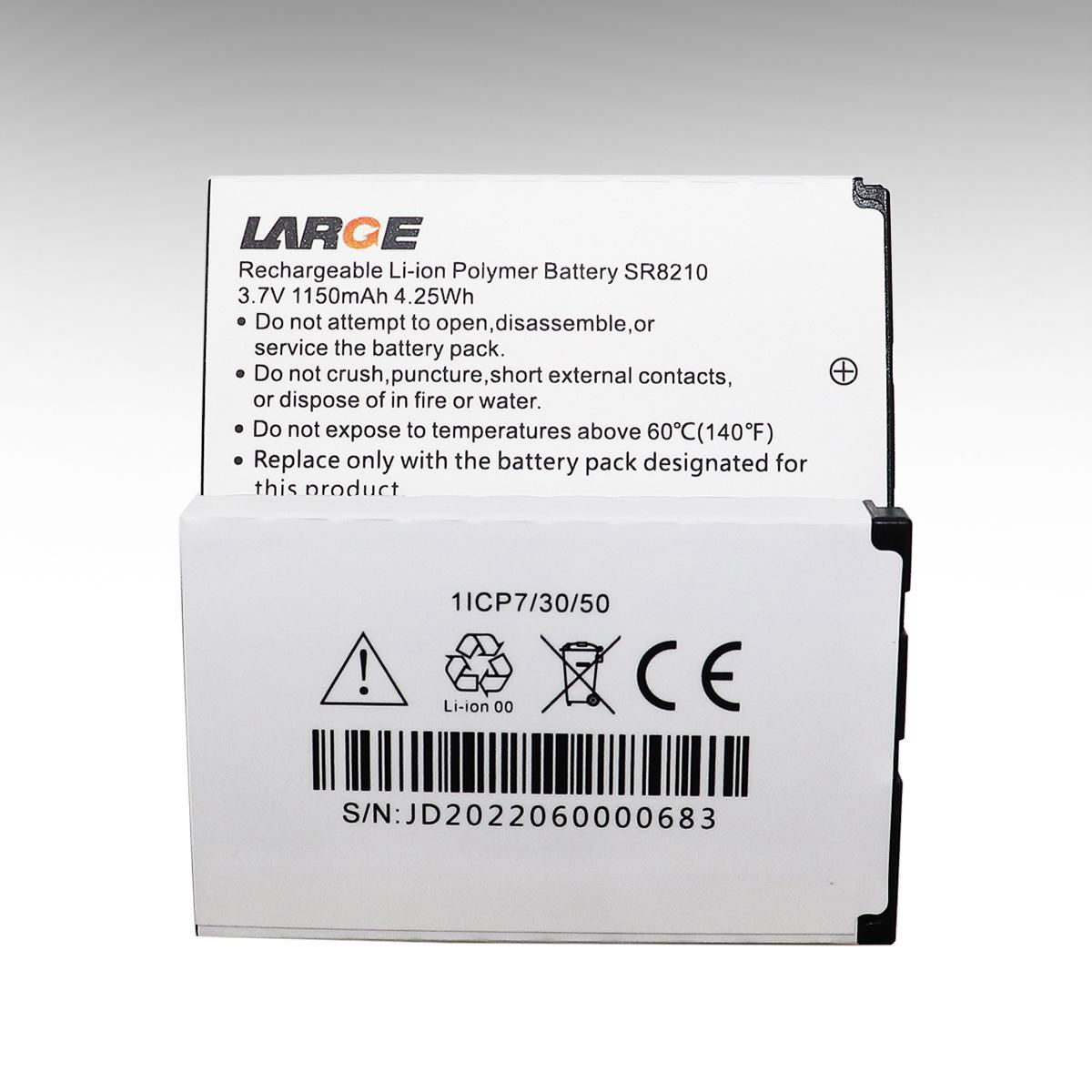 SUNRAY battery medical li-ion Polymer battery SR8210 3.7V 1150mAh 4.25Wh 3