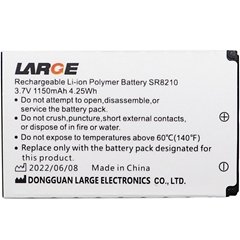 SUNRAY battery medical li-ion Polymer battery SR8210 3.7V 1150mAh 4.25Wh