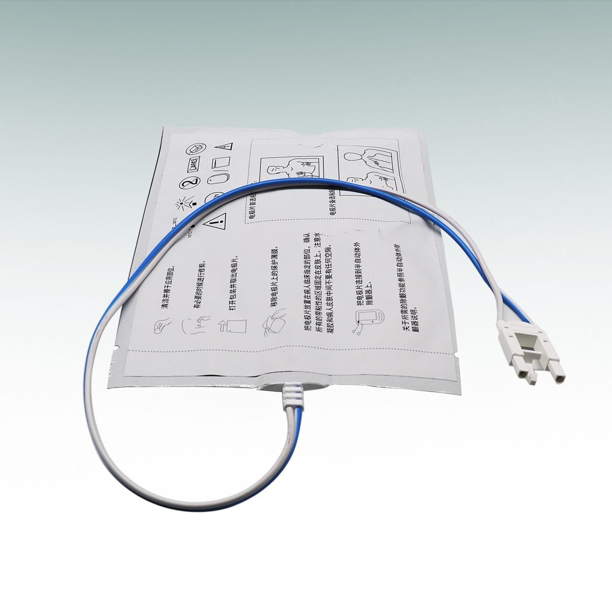 Original M&B defibrillator manual pads adult electrode pad EDC-1035 3