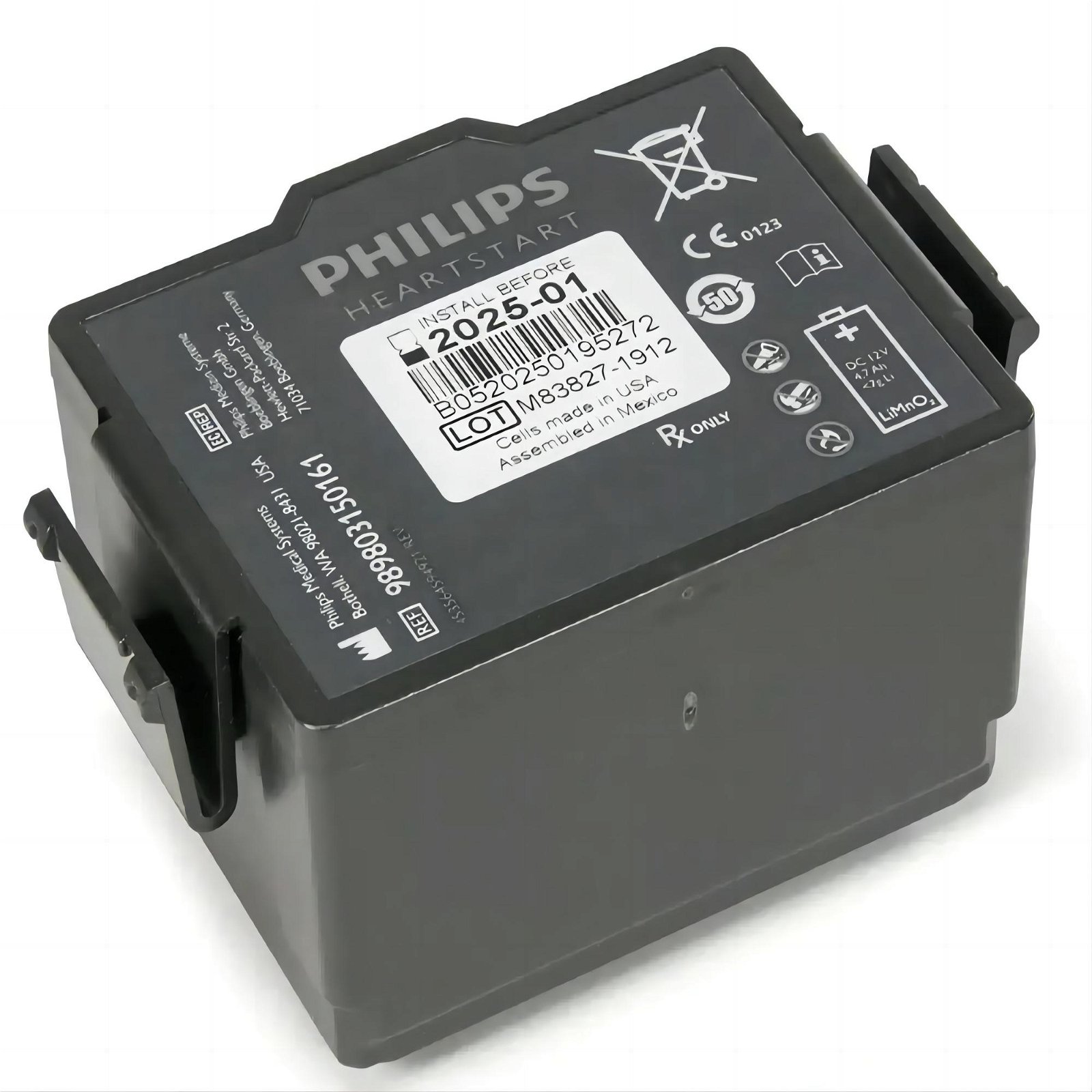 Original Philips defibrillation battery 989803150161 for monitor medical use