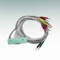 NIHON-KOHDEN ECG1550P original ECG 12 cables leadwire K093A/BR-911D 2