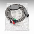 理邦IM监护仪原装6针5导一体扣式心电导联线缆EC05DAS061美标 1