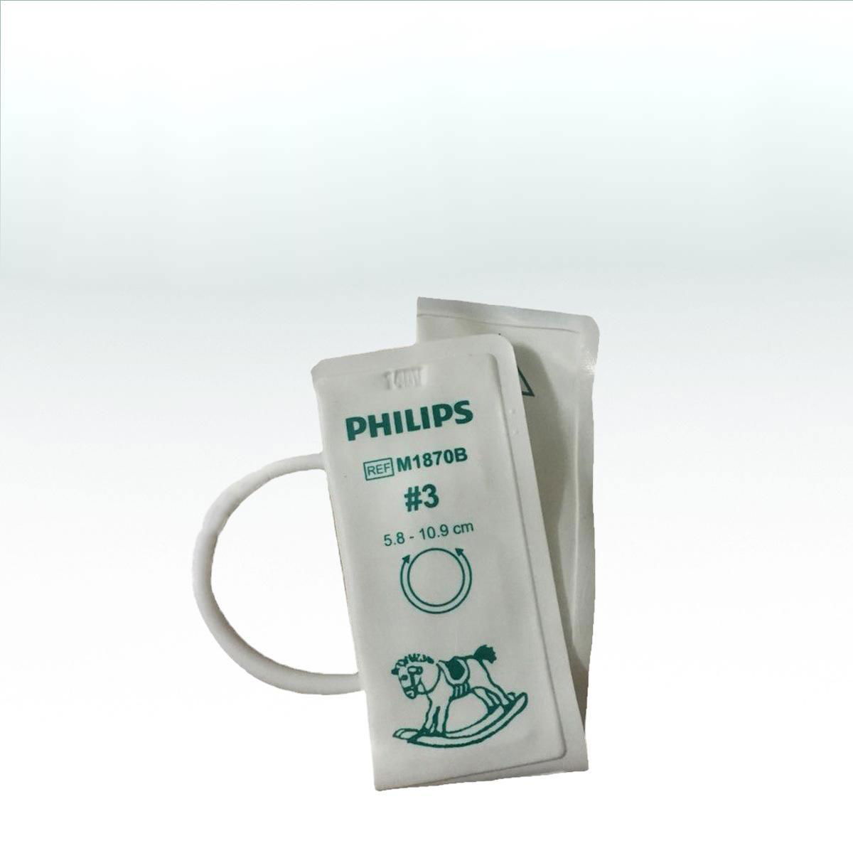 Original Philips Neonate disposable adult blood pressure cuffs nibp cuff M1870B 4