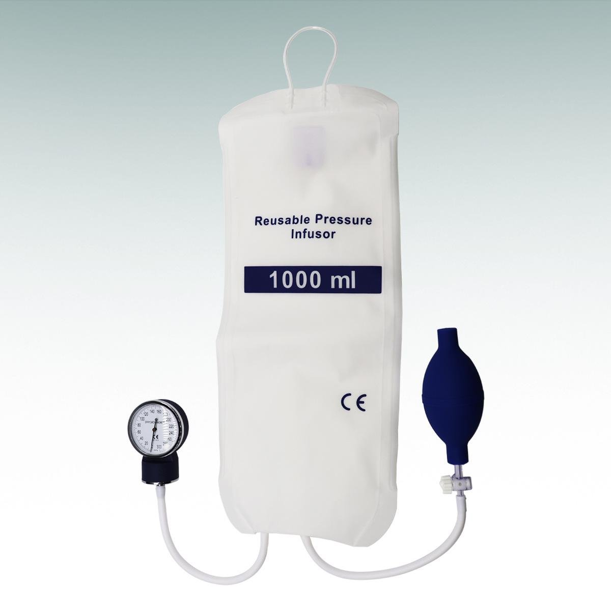 通用输血输液加压袋500/1000ml加压输液袋可重复使用增压袋 5