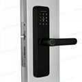 Face Identify Fingerprint Bluetooth Password Electronic intelligent Lock 3