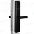 AM1 Fingerprint Bluetooth Password Electronic intelligent Lock 3