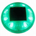 Solar Plastic Round Solar Road Stud Waterproof Ip68 Cat Eye 1