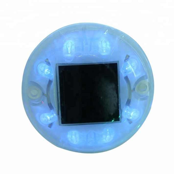 Solar Plastic Round Solar Road Stud Waterproof Ip68 Cat Eye 3