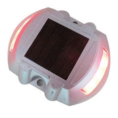 Durable Aluminium Road Stud High Brightness Solar Cat Eye 6LED Lights