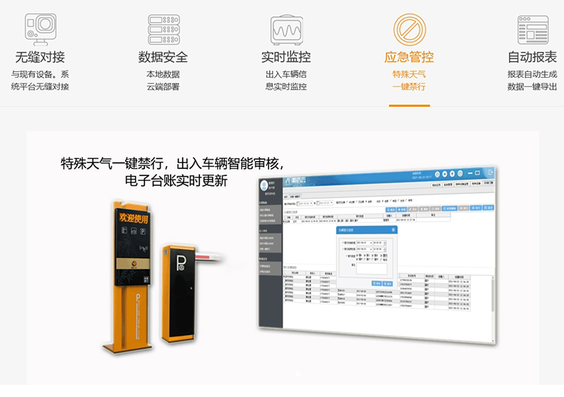 成都雙流環保門禁在線監控系統 雙流環保門禁貨運車輛管理 4