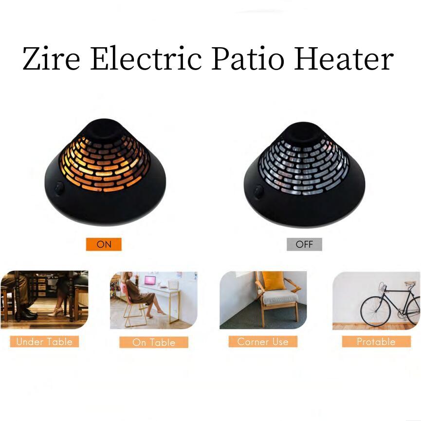 400W Volcano Ontable Electric Heater 4