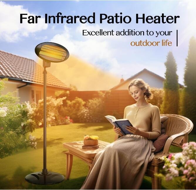 2000W Infared Electric Patio Heater 4