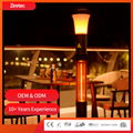 1500W Electric Patio Heater with LED