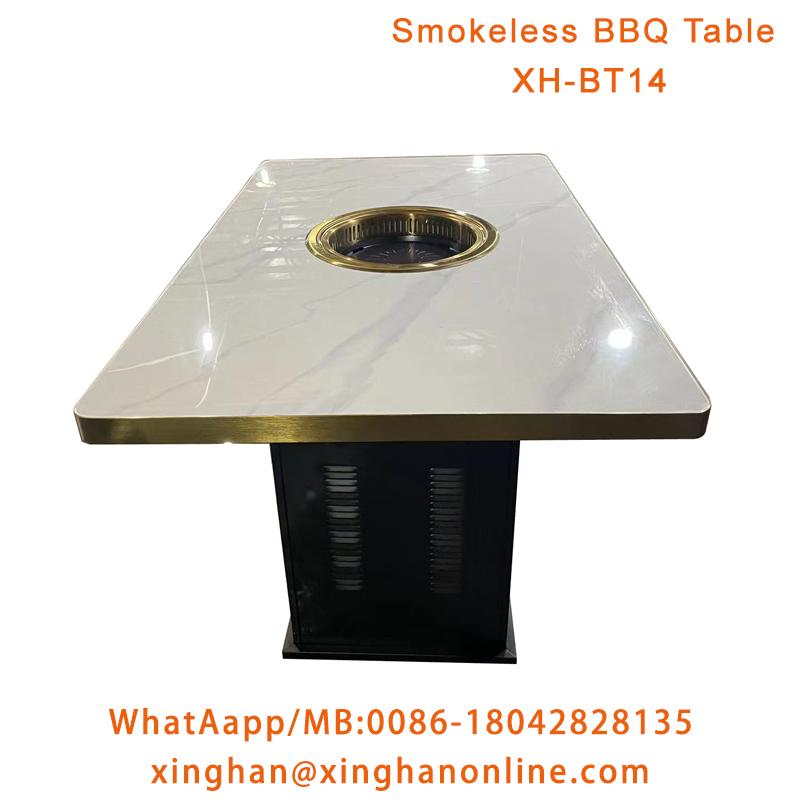 smokeless korean bbq table for restaurant - xinghanonline