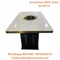 smokeless korean bbq table for restaurant - xinghanonline