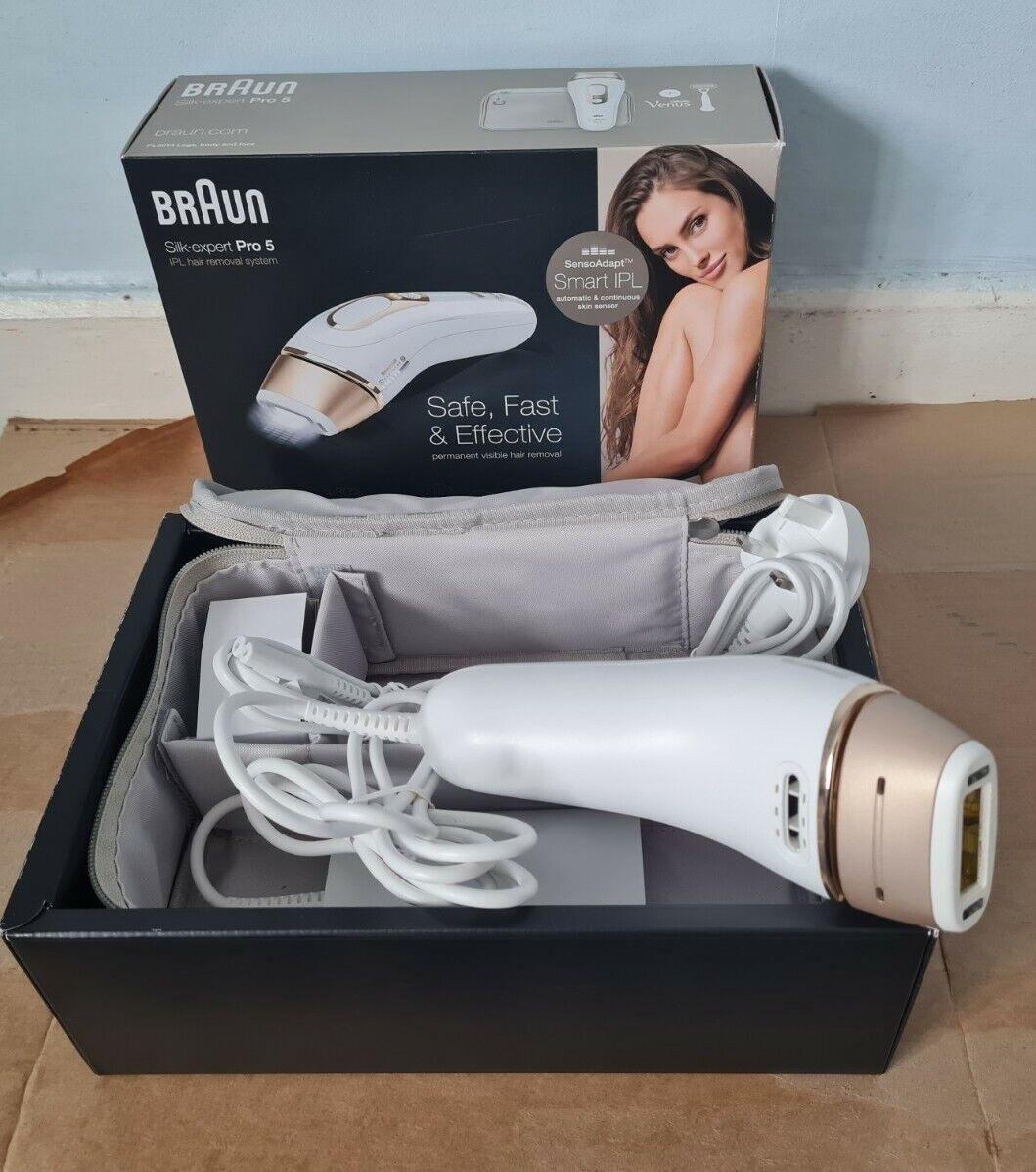 Braun IPL Long-lasting Hair Removal for Women and Men,Expert Pro 5 PL5157