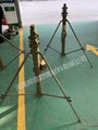 手电一体升降杆高承重接闪杆野外便携式移动防雷装置伸缩桅杆 2
