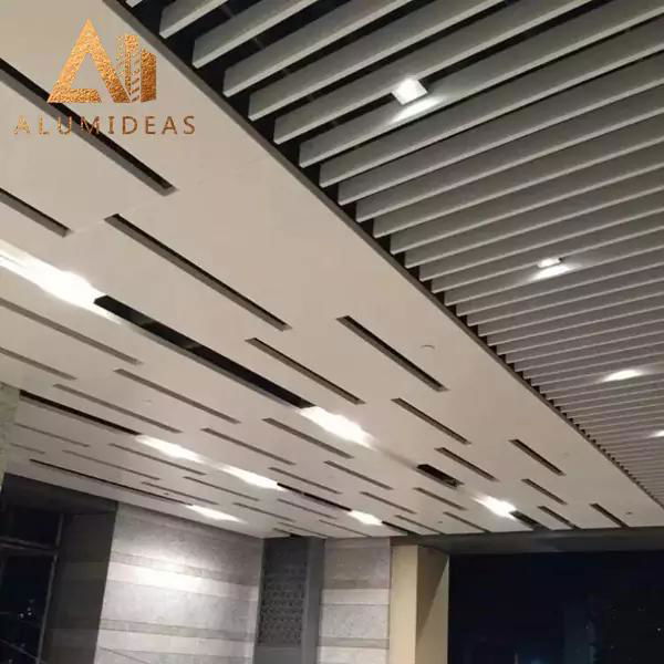aluminum baffle ceiling system 2