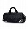 Custom Heavy Duty Large Fitness Travel Duffle Bag Waterproof Black Nylon Mens Sp