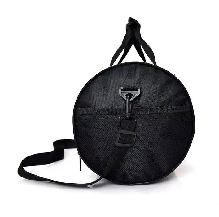 Custom Heavy Duty Large Fitness Travel Duffle Bag Waterproof Black Nylon Mens Sp 4
