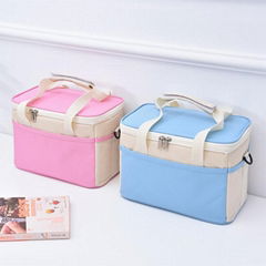 Hot Cold Food Delivery Bag Collapsible Waterproof Cooler Bag Reusable Custom Log