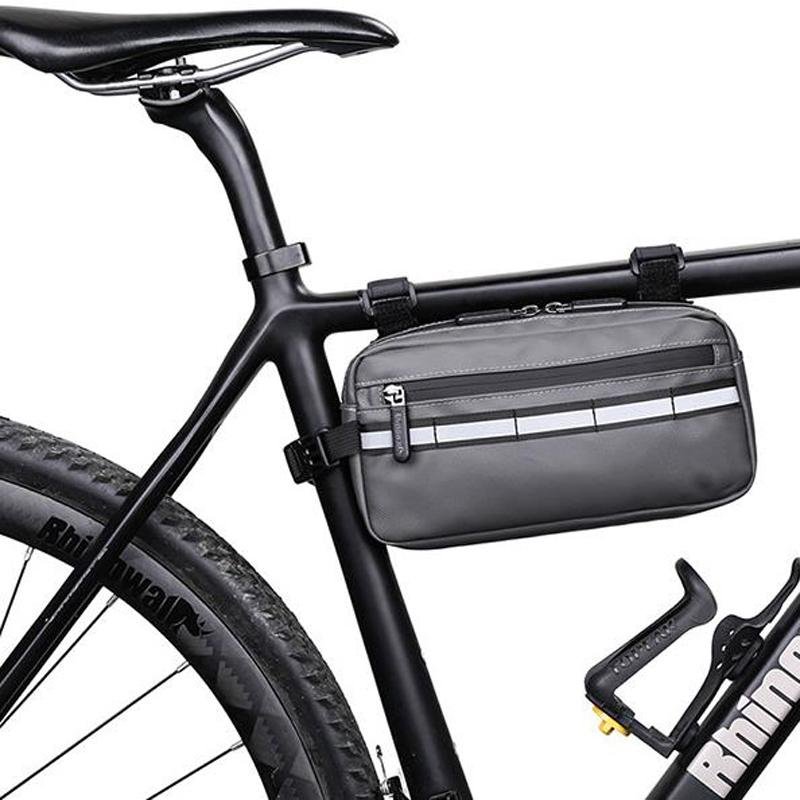 Custom Waterproof Cycle Travel Accessories Bike Front Frame Tube Bags Bicycle Ha 2