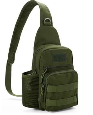 Tactical Messenger Single Shoulder Chest Bag Molle Tactical Sling Bag 4