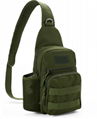 Tactical Messenger Single Shoulder Chest Bag Molle Tactical Sling Bag 4