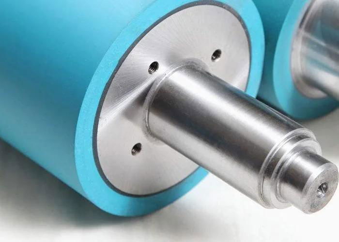 Customized Fast Delivery Rubber Silicone Roller For Printing Machine Dust clean 5