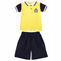 children clothes set 100% cotton short