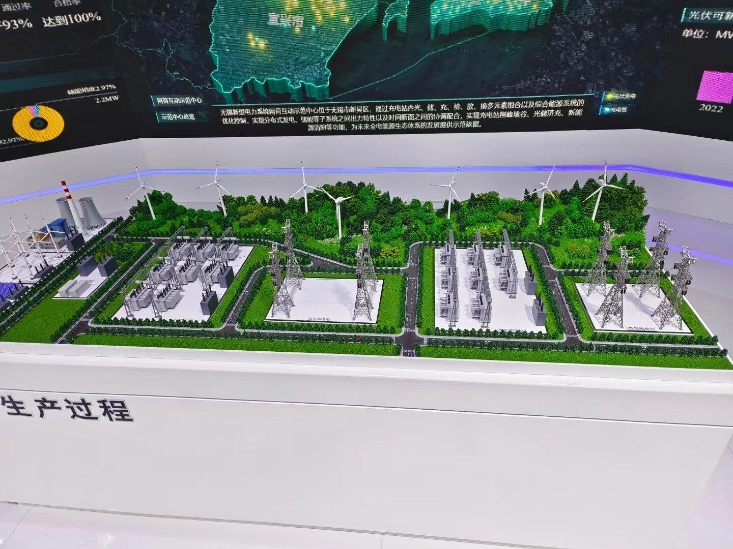 长沙国家电网展厅模型 2