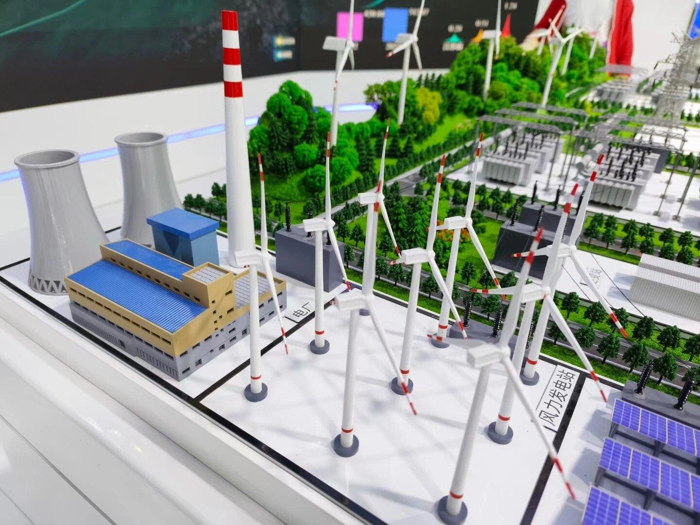 长沙国家电网展厅模型 3