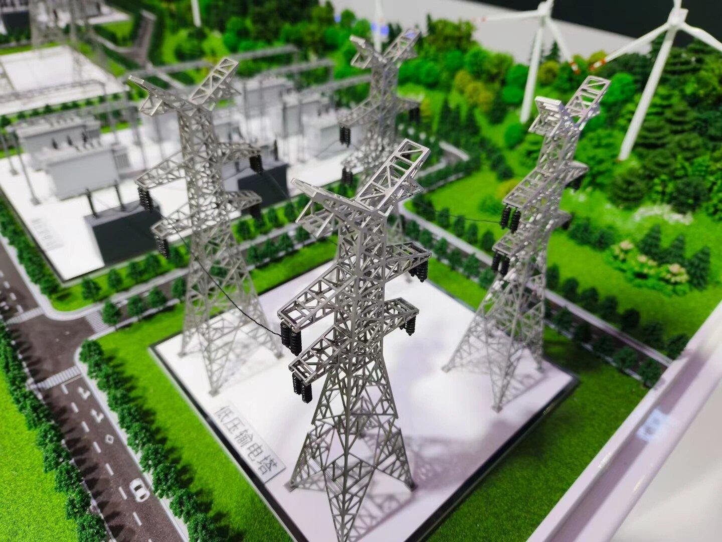 长沙国家电网展厅模型 5