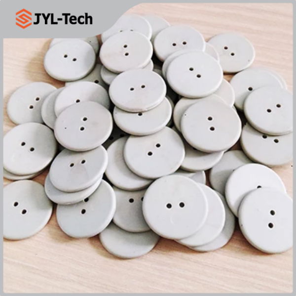 Washable PPS NFC Icode Slix Garment Button RFID Laundry Tag 4