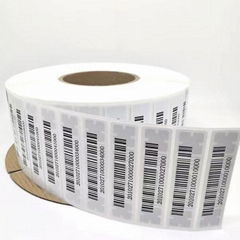 Passive Rain Smart Sticker Label RFID Apparel Tags for Retail Management